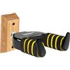 Linrax AH1 Supporto da Parete per Chitarra, Gancio Chitarra in Legno con Blocco Automatico, Porta Chitarra da Muro per Chitarra Acustica Elettrica Basso Ukulele Banjo, Appendi Chitarra da Muro