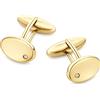 Gioielleria Lucchese Oro Gemelli Uomo Oro Giallo GL102489
