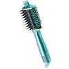 Shark Glossi Styler e spazzola lucidante ad aria calda 2 in 1 turchese, qualità professionale, piastre in ceramica, volumizza senza effetto crespo, Gloss Lock, tutti i tipi di capelli HT302EUTL