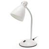 Velamp Lampada da Scrivania Attacco Lampadina E27, Compatibile LED, Braccio Flessibile, Con Cavo ed Interruttore, Per Camera Bimbo, Scrivania, Studio