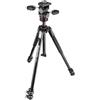 Manfrotto 190X3 + Testa 804 a 3 Vie Pan/Tilt Head MK190X-3W1