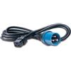 APC C19/IEC309 2.5m Nero 2,5 m Accoppiatore C19