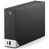 Seagate One Touch Hub disco rigido esterno 8 TB Nero, Grigio