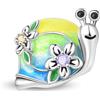 Vegaine Ciondoli fantasma di Halloween per braccialetto Horror Zucca Bead Charm per gioielli da donna