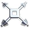 Vdaxvme Mandrini multiuso 4 in 1 per trapano a 4 teste, mandrini professionali per la maggior parte degli utensili elettrici e delle macchine di perforazione Mandrino in acciaio