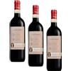 Leonardo Da Vinci Chianti DOCG Riserva, Vino Rosso dal Gusto Pieno e Profumi di Frutta Matura, Gradazione Alcolica 13,5% Vol, Bottiglia da 750 ml (Confezione da 3)