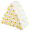 Bates Choice Bates - Coperture per rullo da pittura, 10,2 cm, confezione da 24, coperture per rulli per vernice, pennelli, piccoli pisolini, forniture per pittura domestica, coperture per telaio a rullo e kit