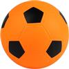OSDUE Palline da Spiaggia Arcobaleno, 22cm PVC Palla Gonfiabile Spiaggia per Interni Esterni Spiaggia Piscina Palla Rimbalzante Pallone Calcio Fluttuante Arcobaleno Ball Morbida Arancione
