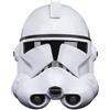 Star Wars Hasbro The Black Series, Casco elettronico Premium Clone Trooper (Fase II), Replica 1:1 per Cosplay e Roleplay, Ispirata L'attacco dei cloni, dai 14 Anni in su, Multi, F3911