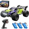 X-Verse 1:18 auto telecomandata, 40KM/H motore a spazzola di carbonio RC alta velocità offroad drift auto da corsa, 2.4Ghz 4WD tutto terreno auto da corsa offroad, 3 batterie