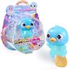 Animagic Let's Glo Puddles Blu - Un Compagno Elastico Luminoso Divertente | Si illumina e galleggia con dolcezza nell'acqua del bagno - animale elettronico interattivo - per bambini dai 4 anni