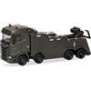 herpa camion modello Scania CS 20 ND Empl Bison veicolo di recupero Esercito del Lussemburgo (Lussemburgo), miniatura in scala 1:87, da collezione, Made in Germany, plastica