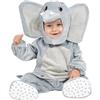 Funidelia | Costume da Elefante per Bebè per Neonati Taglia 12-24 Mesi Animali - Multicolore