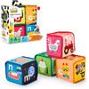 Baby Einstein, Blocchi Morbidi Alpha Stacks, Gioco Multisensoriale per la Prima Infanzia, Leggeri e Colorati, per Bambini da 3+ Mesi, Favorisce Lo Sviluppo Cognitivo