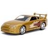 Jada - 99542 - Fast And Furious Modello Auto Toyota Supra Dorata di Slap Jack Scala 1/32 Originale - Gialla - 13cm