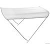 Osculati Tenda pieghevole con 2 archi, bianca 175/185 cm, 1 pezzo
