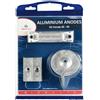 Osculati Set di anodi in zinco per fuoribordo Honda 40/50 CV, 1 pezzo