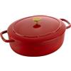 Ballarini Bellamonte Oval Cast Iron Pot - Red 5.5 ltr