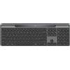 Logitech Signature Slim Solar+ wireless keyboard K980 tastiera Universale RF senza fili + Bluetooth QWERTY Italiano Grafite
