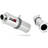 DOMINATOR CBR 929 RR Fireblade Marmitta Racing Oval Bolt-on Dominator Exhaust Terminale di Scarico Silenziatore 2000 2001