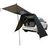 Generico Tenda per Portellone SUV - Tendalino Auto Impermeabile e Antivento Portatile | Posteriore Regolabile con Pali Telescopici | Parasole per Campeggio, Viaggi e, Tessuto 190T Rivestito in Arg