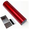 VT Supplies Candy - Pellicola autoadesiva in vinile per auto, con dispositivo di rilascio dell'aria, adatta per uso esterno e automobilistico (rosso, 30 x 152 cm)