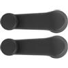 AJHJET Alzavetro 2 Pezzi Maniglia Avvolgitore Finestrini Auto Per VW MK3 MK4 Per Per Polo 1997-2000 2001 2002 2003 2004 2005 2006 2007 2008 2009 2010 1H0837581 Alzacristallo Elettrico Auto