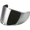 LS2 FF323 Arrow Visiera (Iridium Silver,One Size)
