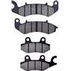 ECKBRJA Per KEEWAY RKV Per Superlight 125 Per Euro 4 2016-2019 Pastiglie Freno Anteriori Posteriori Moto Pastiglia freno a disco