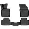 WALSER Tappetini in gomma per auto XTR su misura compatibile con Volvo V60 2/V60 2 Cross Country 02/2018 - Oggi