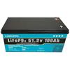 Generic Batterie a lunga durata,LiFePO4 - Batteria LiFePO4 da 48V (51,2 V) 100 Ah LiFePO4, 5000 + Deep Cycle,Adatto per impianti fotovoltaici, campeggio all'aperto e applicazioni simili.