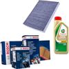 Somer Car KIT TAGLIANDO + 5LT OLIO 5W30 COMPATIBILE CON NISSAN QASHQAI I 1.5 dCI 81KW 110CV