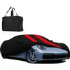 DJJUAJK Telo copriauto elasticizzato per auto sportive da 450 - 500 cm XL Sport
