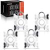 Frankberg 4x Morsetto scorrevole Alzacristalli Anteriore sinistra e destra Compatibile con Serie 3 Compact E36 Z4 R.o.a.d.s.t.e.r E85 Serie 3 Cabriolet E36 V70 II 285 Serie 5 E34 Replace# 51321938884