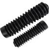 KIMISS Soffietti Mm + Forcella 1 Paio Copri Anteriore per Stivali 9 Pollici Ammortizzatore Stivale Custodia in Gomma Copertura Antiurto Cqr ATV Dirt Bike Colore Nero AUT