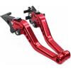 XEXJHQQ Per Piaggio Per Fly 50 125 150 4T Per NRG Per Power DD DT Per Liberty Accessori Per Moto Leve Freno Frizione Corte Set Leve Freno Frizione(Red)