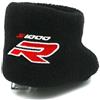 BCS7ZWX Tappo serbatoio freno moto Calzini E Per Copertura Serbatoio Freno Olio Fluido Anteriore Moto Per M1000RR S1000RR S1000R S1000XR R1200 R1250 GS F900 G310 F750