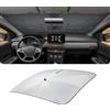 LUWU [Aggiornato] Ombrello Parasole Auto Compatibile con Dacia Sandero 3 /Sandero Stepway III 2021-2025 2026 Parabrezza Parasole Auto ad Ombrello Pieghevole per Parabrezza Anteriore Interno Accessori