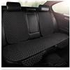 BIISVM Coprisedile Coprisedile Auto in Lino, Accessori per Volvo, per XC60, per XC90, XC40, XC70, S60L, C30, S80, per S90, V50, per V60(Rear Seat Set-Black)