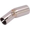 NMJLQW Slip On Motorcycle Exhaust Escape Tubo Di Collegamento Centrale In Acciaio Inox Collegamento Silenziatore Da 51 Mm Per KYMCO AK550 AK 550 Scarico accessori moto slip on