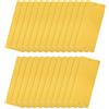 QUARKZMAN Alluminio Etichetta Vuota 50 x 22 x 0.25mm Incisione a Rettangolo Vuoti Carta con 2 Foro per Targhetta Macchina Etichetta Fai da te 25pz (Tonalità Oro)
