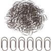 PATIKIL 100 Pezzi Graffette, Mini Graffette Piccole Carine Anti-Ruggine Metallo Resistente Durevole All'Ingrosso Per Ufficio Casa, 15mm, Rosso Bronzo