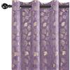 CYCMACO Tende Velluto Oscuranti Per Interni 2 Pezzi, 117x137cm，Tende Termica Isolante, Tenda Moderne Anti-Rumore, Tenda Con Occhielli, Per Camera Da Letto E Soggiorno, Viola Chiaro