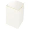 PuntoCasaStore Scatola bomboniera Cartone Pieghevole Avorio Matrimonio Battesimo Comunione segnaposto Decorazione Elegante Confezione Regalo Cerimonia (Box) (Avorio 10x10x19 CM, 20 Pz)