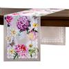 Maison d' Hermine Maison d'Hermine Runner da tavolo in 100% cotone, lunghezza 150 cm, per casa, cucina, sala da pranzo, feste, matrimoni, Primavera Estate (Pivoine, 50 cm x 150 cm)