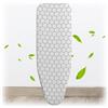 Generic Copriasse da Stiro,90x30cm 100x34cm 120x38cm Foderina da Stiro Cotone Copri ASSE da Stiro Casa Fodera da Stiro Imbottita per Ferri da Stiro A Vapore(Bianca,120x38cm)