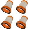 HaloModora Filtri HEPA per aspirapolvere X-Touch ZR009009, AC9736, AC9736WO, AM0, Set da 4 Pezzi