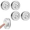 Doukesh Lampada a pressione tattile a batteria, luce notturna a LED, illuminazione per armadi, scale, corridoio, scale, camera da letto (senza batteria) (4)