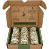 SALVIA | Smudge Eucalipto 10cm 3 Pezzi | Incenso Naturale | Aroma Fresco per Ambiente Pulito e Rilassante