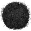 Mamiddle Paglia per Cesti Decorativa - 500g Raffia per Riempimento Regali, Filler per Cestini, Scatole e Decorazioni - Materiale per Party, Matrimoni, Natale (Nero)